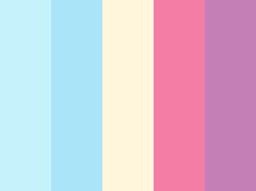 an image of pastel colors that are very colorful in the day and night time