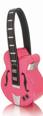 Hot Pink Rockabilly Princess "Mini" Guitar Case Purse (Unique Vintage) Pink Rockabilly, Tiny Purses, Funky Purses, Music Bag, Novelty Purses, Mini Guitar, Funny Bags, Vintage Bridesmaids, Jenifer Aniston