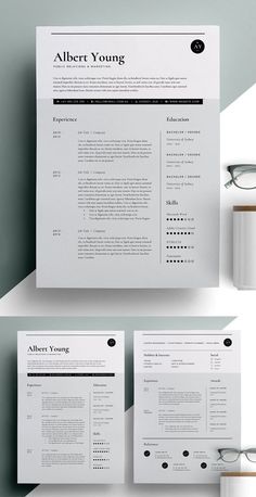 beautiful resume design