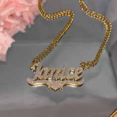 FREE US SHIPPING TODAY ONLY! •Starting under $50 this week only! Purchase multiple and save!! •Buy Now Pay Later with interest free installment payment options! Just choose the provider of your choice after adding your shipping info! This personalized beauty is the perfect accessory to compliment any style! Our stunning custom frosted unisex/womens name necklace will stand out in any room! Goes with every look and comes in Gold, Rose Gold or Silver! We have the best quality & the best prices for Cheap Rose Gold Name Jewelry, Cheap Adjustable Nameplate Necklaces, Cheap Custom Nameplate Necklaces, Cheap Metal Nameplate Necklaces, Affordable Nameplate Chain Necklace, Name Necklace Gold Baddie, Elegant Nameplate Necklace At Affordable Price, Cheap Statement Nameplate Necklaces, Cheap Custom Name Jewelry For Her