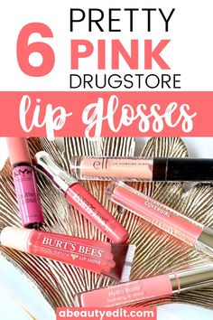 Ulta Lip Gloss, Drugstore Lipgloss, Lipgloss Swatches, Drugstore Lips, Lipgloss Makeup, Drugstore Makeup Tutorial, Cherry Blossom Scent, Nyx Lip, Glossier Lip Gloss