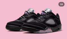 Air Jordan 5 Retro Low, Nike Images, Pink Shark, New Sneaker Releases, Jordan 5 Retro, Sneaker Release