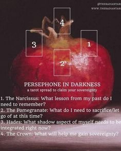 Blessed by Persephone Pagan Autumn, Lady Persephone, Persephone Goddess, Goddess Magick, Tarot Reading Spreads, Tarot Magic, Tarot Card Spreads, My Motivation, Oh My Goddess