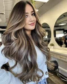 Fall Hair Color Trends, Chique Outfits, Hair With Highlights, Hair Balayage, Hair Makeover