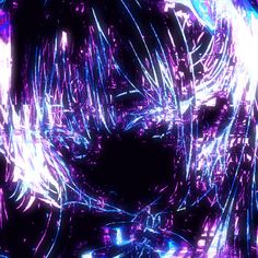 an abstract background with blue and purple lights