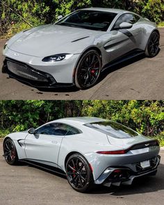 two different views of the same sports car