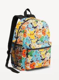 Pokémon™ Canvas Backpack for Kids curated on LTK Canvas Backpack, Kids Backpacks, Lunch Box, For Kids, Backpacks, Canvas