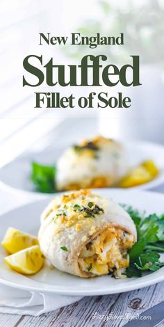 the cover of new england stuffed fillet of sole