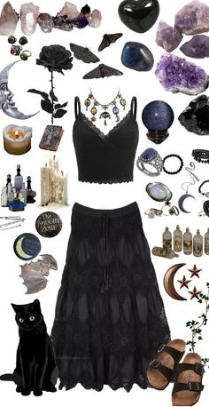 Witchy Beach Outfit, Witchy Dresses Casual, Hippy Goth Aesthetic, Whimsy Goth Aesthetic Outfits, Witchy Cottagecore Aesthetic Outfits, Bohemian Goth Outfits, Boho Witchy Outfits, Gothic Hippie Outfits, Hippy Goth Outfits