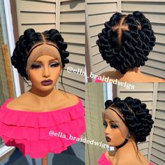 Full Lace Wig Color #1 Wig Comes With Wig Combs, Adjustable Straps And An Extra Elastic Band Black Women Twists, All Back Hairstyle, Twists Braids, Bob Braids Hairstyles, Braided Hairstyles For Black Women Cornrows, Wig For Black Women, Braids Hairstyles Pictures, Quick Braided Hairstyles, Wig Color