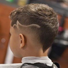 Men's Hair, Haircuts, Fade Haircuts, short, medium, long, buzzed, side part, long top, short sides, hair style, hairstyle, haircut, hair color, slick back, men's hair trends, disconnected, undercut, pompadour, quaff, shaved, hard part, high and tight, Mohawk, trends, nape shaved, hair art, comb over, faux hawk, high fade, retro, vintage, skull fade, spiky, slick, crew cut, zero fade, pomp, ivy league, bald fade, razor, spike, barber, bowl cut, 2020, hair trend 2019, men, women, girl, boy, crop Faded Taper, Hair Designs For Boys, Boys Haircuts With Designs, Trendy Boys Haircuts, Boys Fade Haircut, Boys Haircut Styles, Baby Haircut, Boy Haircuts Short