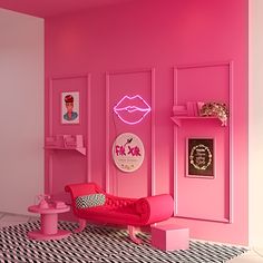 ESPAÇO INSTAGRAMÁVEL Selfie Wall, Retail Store Interior Design, Salon Suites Decor, Lip Tints, Nail Salon Decor, Interior Design Presentation, Lash Room, Beauty Room Decor, Furniture Details Design