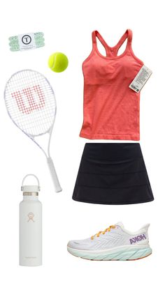 Lulu Tennis Outfit, Tennis Game Outfit, Tennis Outfits Practice, Tennis Practice Outfit, Aesthetic Tennis Outfit, Tennis Aesthetic Outfit, Cute Tennis Outfit