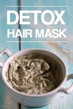 Hair Detox Tutorial Bentonite Clay Hair, Clay Hair Mask, Aztec Clay, Hair Mask Recipe, Hair Detox, Brown Spots Removal, Brown Spots On Face, Pelo Afro, Diy Hair Mask