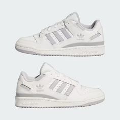 adidas Forum Low CL Shoes - White | Women's Basketball | adidas US Forum Low Cl Shoes, Low Forum Adidas, White Shoes For School, Adidas Forum Low Women Outfit, Adidas Shoes Forum, Adidas Low Forum, Adidas Forum Low Outfit, White Shoes Adidas, Adidas Forum Lows