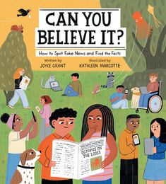 For today's tech-savvy kids, here's the go-to resource for navigating what they read on the internet. Should we believe everything we read online? Definitely not! And this book will tell you why. This fascinating book explores in depth how real journalism is made, what "fake news" is and, most importantly, how to spot the difference. It's chock-full of practical advice, thought-provoking examples and tons of relevant information on subjects that range from bylines and credible sources to influen Kids Critical Thinking, It Book, Kids News, Information Literacy, Media Literacy, Spot The Difference, Critical Thinking Skills, Thinking Skills, Children's Books