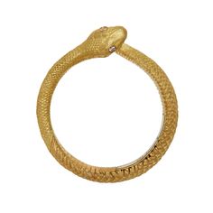 The ouroboros, a snake biting its own tail, is an ancient symbol of eternity and rebirth, and an classic jewelry motif. Queen Victoria, wore a snake engagement ring designed by her consort, Prince Albert.�See Details for item specifics (carat weight, metal, etc).Financing options available in partnership with�Affirm. Anthony Lent, Ouroboros Snake, Snake Bites, Snake Jewelry, Snake Ring, Ancient Symbols, Gold Snake, Classic Jewelry, Designer Engagement Rings