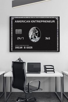 an american enterprise credit card sitting on top of a desk