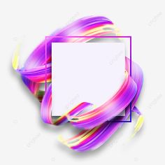 an abstract background with colorful lines and a white paper in the middle, on top of a