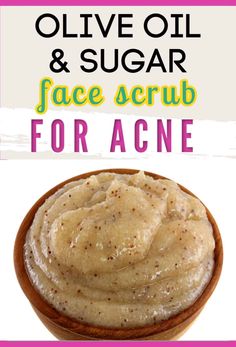 Exfoliating is very important part of oily skin care routine. It helps remove dead skin cells. This diy exfoliating face scrub is great for acne, dark spots and oily skin. The main ingredients of this homemade face scrub are sugar and olive oil, both of which are great for acne prone skin. Try this natural face scrub recipe for oily skin. It will not cost anywhere close to the expensive drugstore products. #diyfacescrub #facescrubforacne #exfoliatingfacescrub #oilyskin #DIYSkinCare Diy Face Scrub For Acne, Facial Scrubs Homemade, Face Scrub For Oily Skin, Diy Olive Oil, Sugar Face Scrub