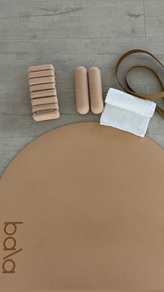 the tools needed to make a diy leather purse