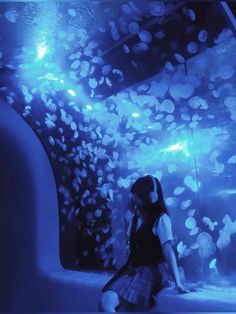 xiaohongshu aquarium aesthetic Water Themed Outfits, Aquarium Photoshoot, Ocean Y2k, Aquatic Aesthetic, Aquarium Outfit, Aquarium Aesthetic, Aquarium Photos, Aquarium Pictures, Korean Picture