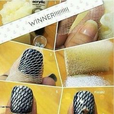 Diy Nail Art, Easy Hair, Cute Nail Art, Girls Nails, Manicure Y Pedicure, Nails At Home, Tutorial Diy, Diy Manicure, Easy Nail Art