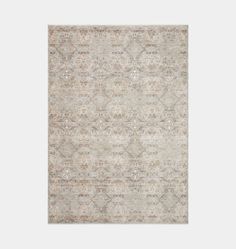 Zuma ZUM-05 Silver / Multi Area Rug Amber Lewis X Loloi, Ivory Palette, Amber Lewis, Multi Rug, Amber Interiors, Silver Rug, Electronic Gifts, Pottery Barn Teen, Vintage Textiles