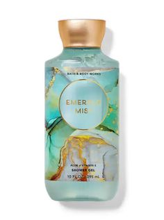 Emerald Mist Shower Gel | Bath & Body Works Body Shower Gel, Vanilla Body Wash, Pretty Life, Beauty Tricks, Natural Body Care