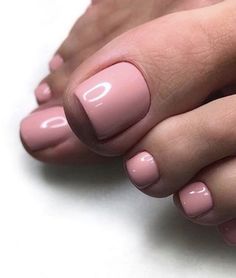 Toe Nail Colors, Pedicure Colors, Nagellack Trends, Toe Nail Color, Pretty Toe Nails, Cute Toe Nails, Summer Toe Nails, Pedicure Designs, Her Nails