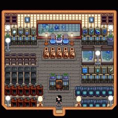 Stardew Valley Furnace, Shed Design Stardew Valley, Stardew Expanded, Stardew Design, Stardew Aesthetic, Stardew Layout, Stardew Farm