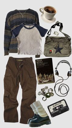 Outfit Inspo Accessories, Fashion Inspo Outfits Grunge, Autumn Style Outfits, Autumn Outfits, Really Cute Outfits, Outfit Inspo Fall