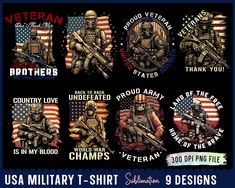 Military Graphics, Tshirt Png, Usa Military, Halloween Vector, Veteran T Shirts, T Shirt Png, Vector Png, Png Vector, How To Make Tshirts