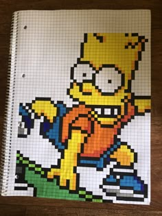 the simpsons character is made out of legos