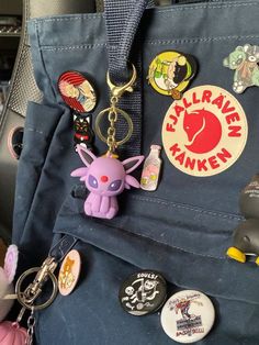 Bag Keychain Aesthetic, Pins On Denim Jacket, Mia 3