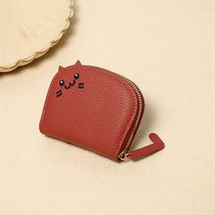 Personalized Small Wallet Women's Zipper Card Organized Mini Small Wallet Small And Exquisite Lovely Shape Suitable For Children Women Feature: Quantity: 1Pcs Colour:Red Material:P-U Product size:10x9x2.5cm/3.94x3.54x0.98in Package size:10.2x9.2x2.7cm/4.02x3.62x1.06in Net weight:50g/0.11lb Gross weight:60g/0.13lb Descrition: COMPACT SIZE: Compact size fits perfectly in your pocket or handbag. QUALITY MATERIAL: This small wallet is made of faux leather. It looks gorgeous and feels luxurious; the Cheap Red Wallet For Everyday Use, Cheap Red Compact Wallet, Cute Red Wallets For Daily Use, Affordable Heart-shaped Wallets For Daily Use, Cheap Red Wallets With Zipper Closure, Personalized School Supplies, Card Organizer, Mini Wallet, Travel Wallets