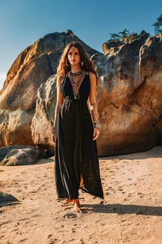 Black Goddess Dress Gothic Wedding Dress Bohemian Halter - Etsy Bohemian Black Dress, Boho Black Dress, Black Boho Maxi Dress, Boho Chiffon Dress, Boho Prom Dress, Greek Goddess Dress, Goddess Maxi Dress, Organic Dress, Black Wedding Dress