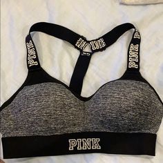 Brand New Never Worn Victoria's Secret Tops With Built-in Bra For Daywear, Victoria's Secret Stretch Tops With Built-in Bra, Victoria's Secret Stretch Low-cut Bra, Victoria's Secret Evening Bra With Built-in Support, Victoria's Secret Push-up Bra Friendly Tops