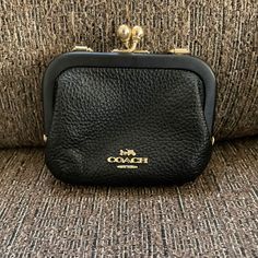 Hardly Used Coin Wallet, Crossbody Strap Included Bags Coach, Coin Wallet, Wristlets, Crossbody Strap, Coach Bags, Clutches, Coin, Bag Lady, Charms