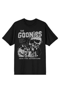 Bioworld Goonies Movie Poster T-Shirt | PacSun Goonies Movie Poster, Goonies Movie, Pacsun Mens, Halloween Clothing, Goonies, Black Graphic Tees, Top Graphic Tees, Movie T Shirts, Vintage Movies