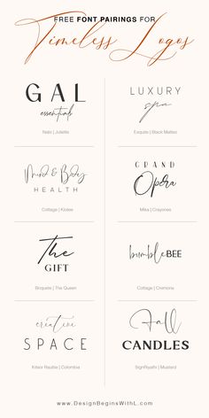 the font family for fancy lines