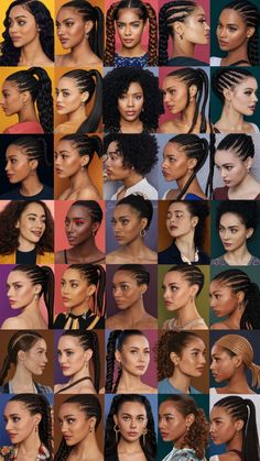 Cornrows are gorgeous on everyone! Find inspiration for your unique hair texture. #cornrows #allhairtypes #versatilestyles Cornrows Natural, Cornrows Natural Hair, Unique Hair, Hair Texture, Unique Hairstyles, All Hair Types