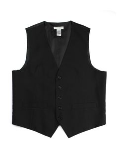 Formal suit vest is a versatile addition to any wardrobe, adding charm to your look whether the occasion is formal or casual. Suit vest is designed with matching colored buttons and crafted with exceptional quality fabric for a comfortable fit. This vest comes in black And charcoal color. * Our streamlined vest is made From 100% Polyester * 5 Button Front With 2 Pockets * Adjustable Back Strap On Back * V-neck look at the front * Everything you need for that special formal event Black Vest Outfit Men, Casual Suit Vest, Black Vest Outfit, Vest Outfits Men, Mens Black Vest, Black Suit Vest, Mens Suit Vest, Lightweight Vest, Formal Suit