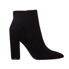 PRICES MAY VARY. Rosamund ankle boots feature a 4 inch heel and are easy to pull on with an inner zipper. Coming in white and black, these womens shoes are the perfect high heel fashion booties. Must Have Fall Boots - These chunky heeled boots have a closed, pointed toe and block heel. Romamund high heel boots can go from the office, to dinner, or add the finishing touch on your halloween costume. Find Your Fit - JustFab offers a wide range of shoes, booties, slippers, & pumps in sizes 5.5 - 12 2 Inch Heel Boots, Fall Boots Ankle, Black Fall Boots, Black Short Boots, Kitten Heel Ankle Boots, Chunky Heeled Boots, Boots Fall Ankle, Black Chunky Heels, Fall Boots