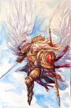 Warhammer Primarch, Grimdark 40k, Community Picture, Angel Warrior