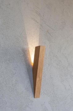 a light that is on the side of a wall