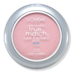 True Match Super Blendable Blush - TR MTCH SPR BLNDBL BLSH BBY BLSM C12BenefitsGive your cheeks a natural flush of colorSoft, powder texture goes on smooth and blends evenly into skin to naturally brighten your complexionFlawlessly complements your skin tone & undertone, leaving you with a natural flush of color to brighten your cheekbonesFeaturesAvailable in natural, true-to-you shades that precisely match your skin tone and undertone in warm, neutral, and coolSuper-blendable formula is oil-fre Best Drugstore Blush, Color For Fair Skin, Drugstore Blush, Loreal True Match, Hair Color For Fair Skin, Lipstick For Fair Skin, Lipstick Art, Super Hair, Lipstick Swatches