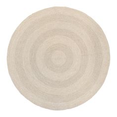 a round rug on a white background with no one in the photo to describe it