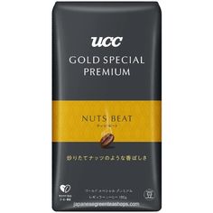 (UCC) UCC GOLD SPECIAL PREMIUM Roasted Beans Nut Beat Roasted Beans, Sense Of Taste, Coffee Dripper, Enjoy Coffee, Premium Coffee, Premium Brand, Roasted Almonds, Quality Coffee, Cup Coffee