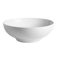 a white bowl on a white background